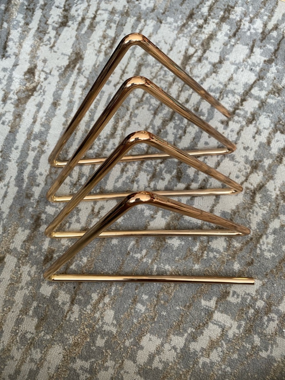 CB2 Gilded File Holder: Rose Gold - Picture 2 of 2
